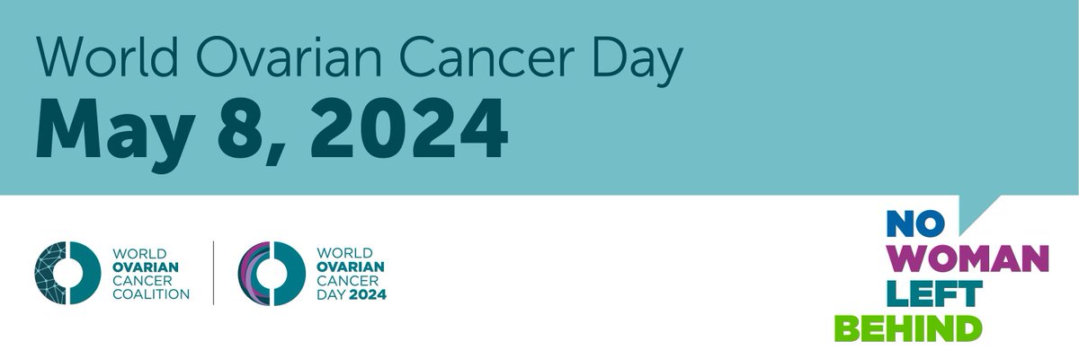 Save the date for World Ovarian Cancer Day - May 8

Let’s help raise awareness about Ovarian Cancer! 🧡

Follow @OvCancerDay on X, and @/WorldOvarianCancerDay on Facebook/Instagram and use their campaign hashtags #NoWomanLeftBehind #WOCD2024 #WorldOvarianCancerDay