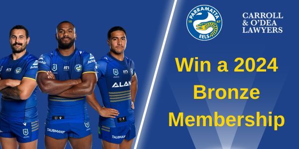 This month Carroll & O’Dea Lawyers is giving you the chance to win a 2024 Bronze Parramatta Eels Membership.

T&Cs apply. Enter now for your chance to win: 

buff.ly/3VDiVBy