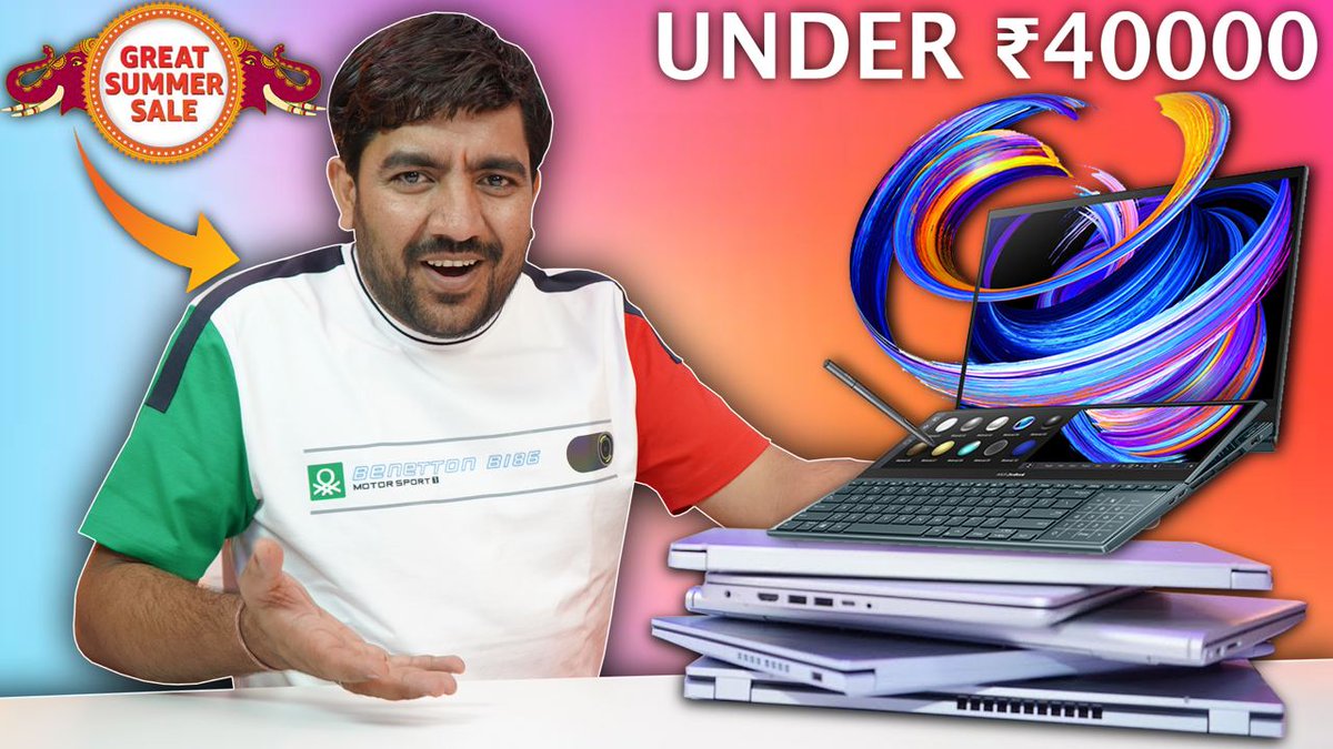 Shiv_Tech_Smart's tweet photo. Hello Friends🙏
Hope You Are All Good👍
Jaisa Ki Aap Sab Ko Pta Hai Amazon Great Summer Sale 2024
Start Hone Jr Rha Hai🙋🏻‍♂️
To Aap Sab Ke Liye Laye Hai Top 5 Laptops Under Rs40000
Don't Miss The Video
Watch NOw : https://t.co/LQ1gnR8YAt https://t.co/vSxl4j5ePG