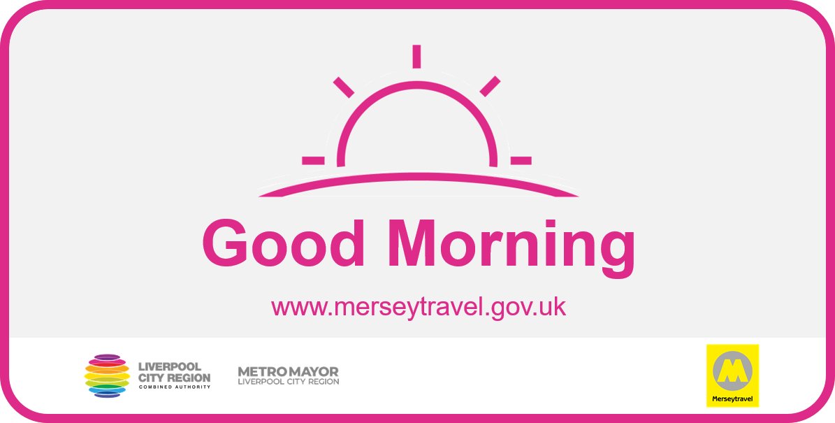 #GoodMorning 👋🏻 everyone! We're logged on & ready to support you with your public transport queries, so drop us a message if you need any help. You can also check out the answers to some of our frequently asked questions online at: 💻 merseytravel.gov.uk/contact-us/