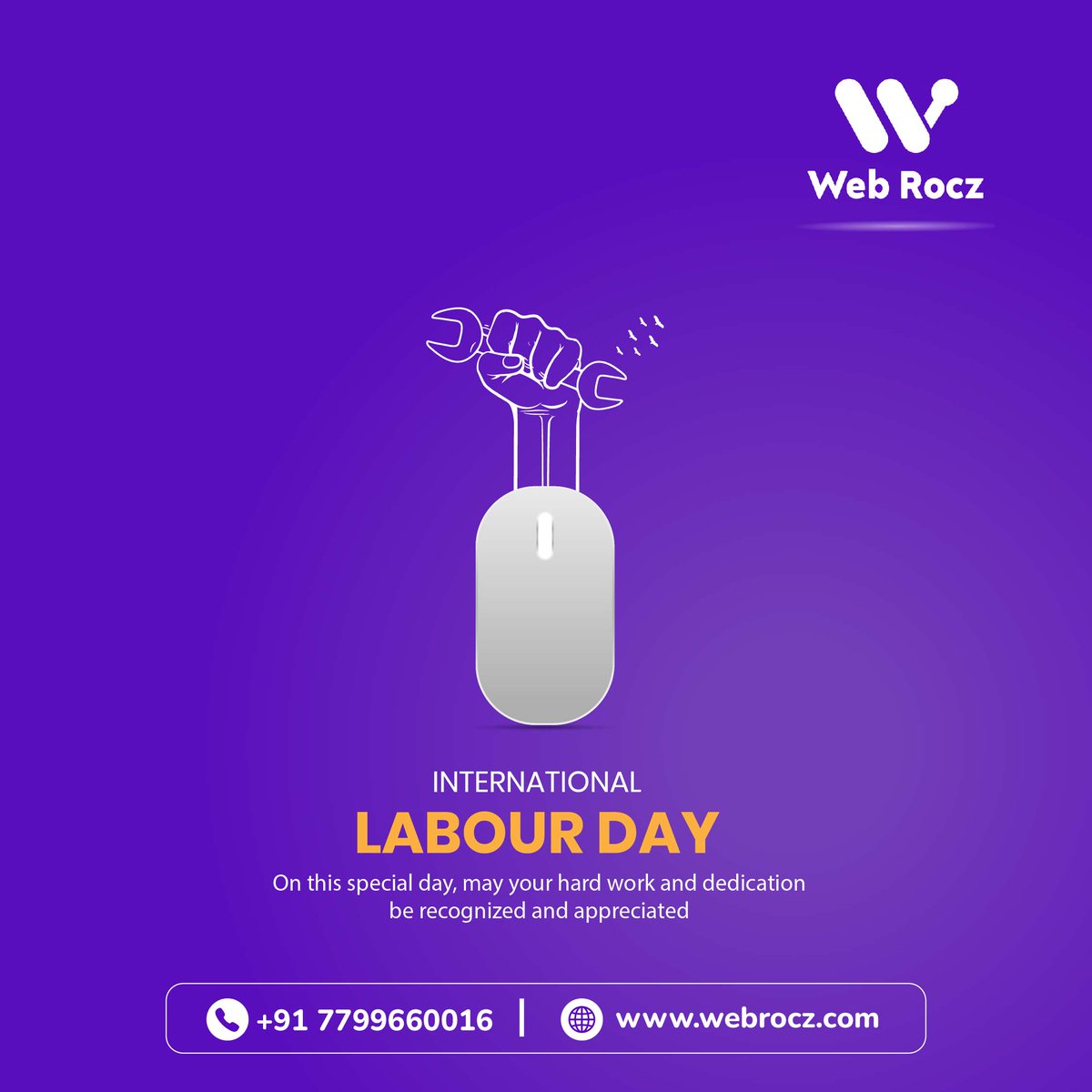 Happy May Day! 🌸Take a step forward in your web design journey with Web Rocz. 💻 Embrace creativity, learn new techniques, and #UnlockYourPotential.
#webdesign #codingcommunity #webdevelopment #mayday #webworkshop #creativity #digitalart #learncoding #techtraining #empowerment