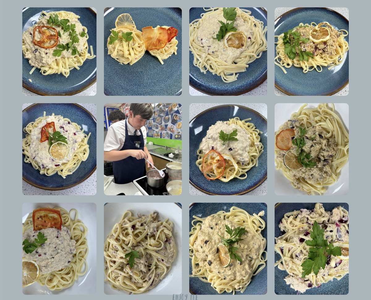 🐟 Our Year 10 pupils made creamy salmon linguine with pink salmon donated by @AlaskaSeafood.

Many pupils had never tried salmon before and most were pleasantly surprised at the taste - delicious! 😋

#FishHeroes #FutureChefs #SASJBFamily