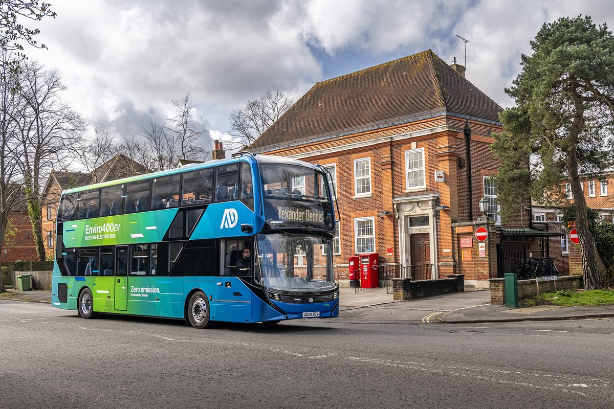 ⚡ At 472kWh, our next-generation Enviro400EV electric double decker has the largest battery currently available in the market – and it combines this with the lowest energy consumption at just 0.67kWh/km! The Enviro400EV: driving value through efficiency. #LeadingtheZEvolution