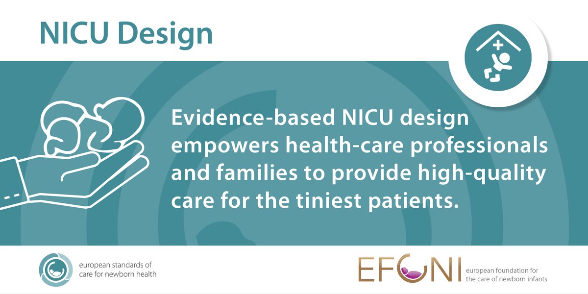 🏥 May #ESCNH spotlight: #NICU design! 🏥 Optimal lighting, noise-reducing materials, and infant- & family-centred spaces are essential for enhancing health outcomes. Evidence-based designs empower HCPs and families alike! @ESCNHstandards 👉 More: : newborn-health-standards.org/nicu-design/