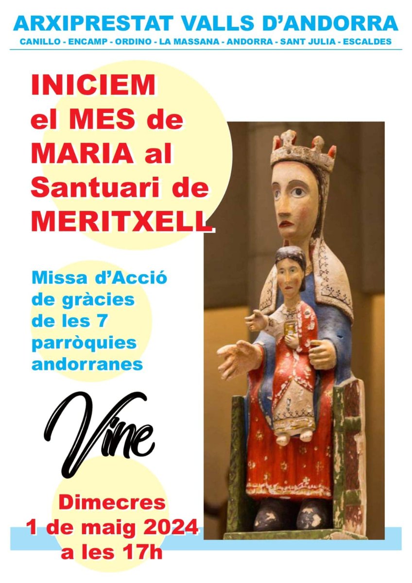 #1maig #Andorra #Meritxell