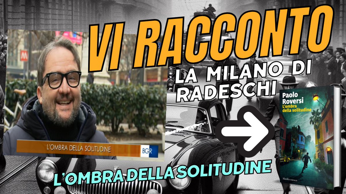 Non c'era location migliore per raccontare il mio romanzo L'ombra della solitudine (Marsilio) con protagonista il giornalista hacker Enrico Radeschi se non stando seduti al Radetzky cafè! La mia intervista su RAI3 Scheda romanzo: libri.paoloroversi.me/libro/l-ombra-… youtu.be/wqbs9AJ5_k4