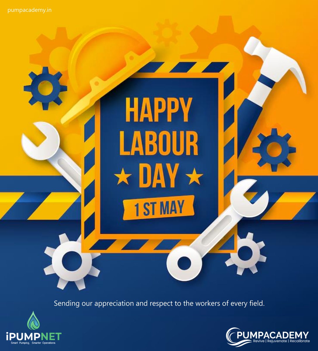 Pump Academy Private Limited wishes you Happy Labour Day! #LabourDay #LabourDay2024 #pumpacademy #ipumpnet
