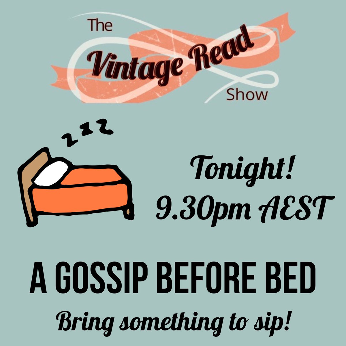Light chat and giggles! Hope you’ll join me! 😊💗🤗 x #gossipbeforebed #thevintageread