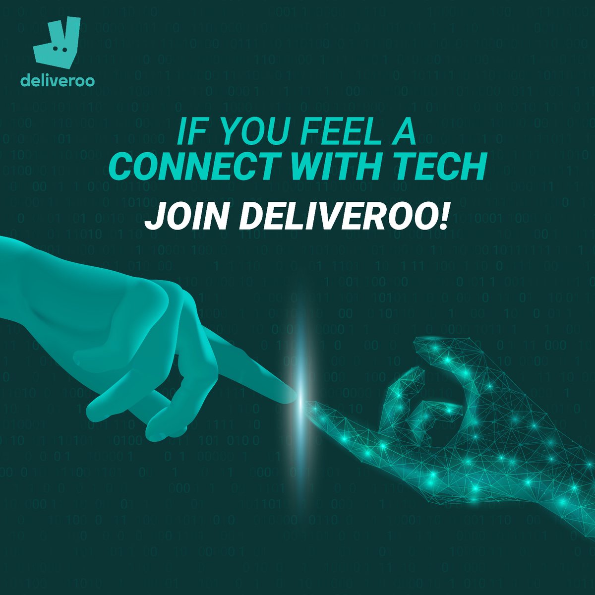 ✨ Feel the tech connection? 

📞 This is your calling. Join us and let's shape the future together: careers.deliveroo.co.uk/jobs/?location… 

#DeliverYOU