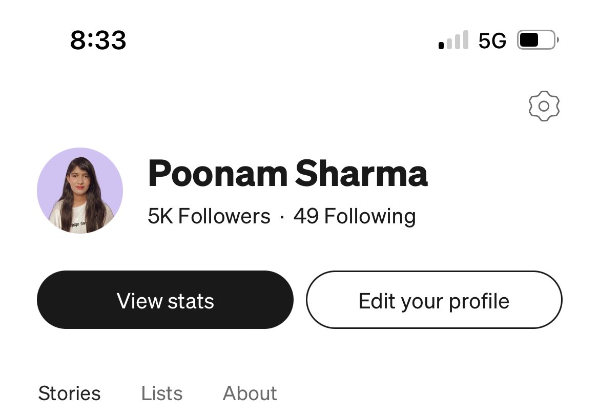 Finally it’s 5k, I’m happy so many peoples have joined this journey.