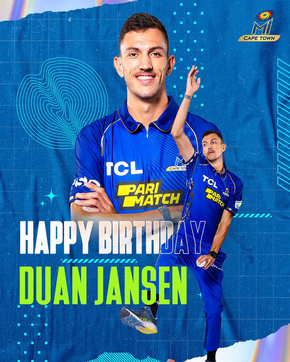 Bringing the fire on and off the pitch - Happy birthday, Duan! 🥳​ #OneFamily #MICapeTown