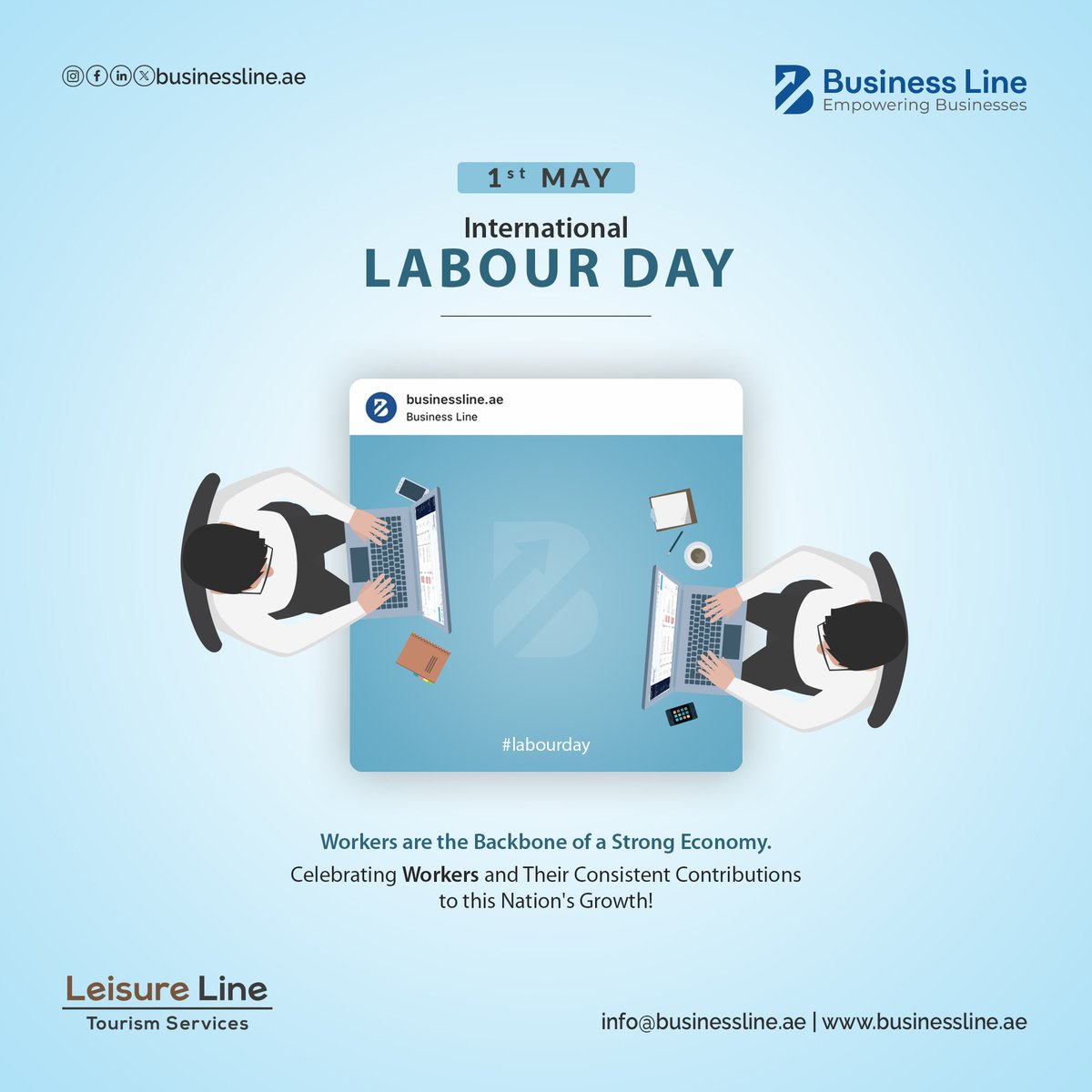 Celebrating Workers and Their Consistent Contributions to this Nation’s Growth. International Labour Day!

#labourday #internationallabourday #workersday #businessline