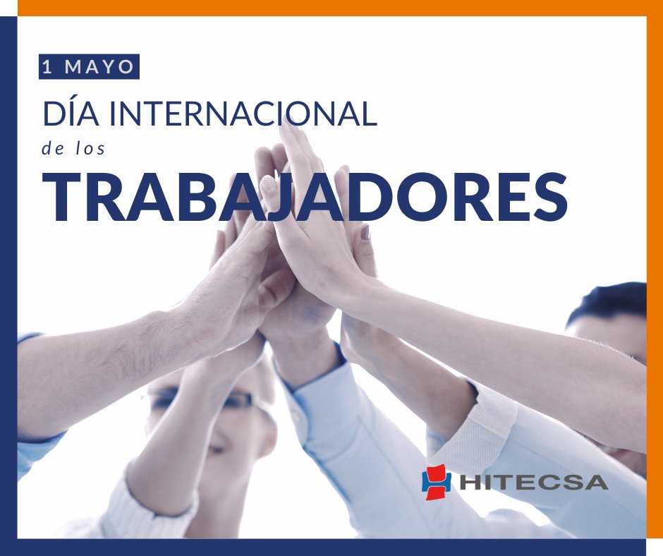 En Hitecsa, celebramos el Día Internacional de los Trabajadores reconociendo el esfuerzo y la dedicación de nuestro equipo. Su compromiso y pasión son la piedra angular de nuestro éxito.

¡Gracias por vuestro trabajo y por hacer de #Hitecsa una empresa inspiradora y colaborativa!