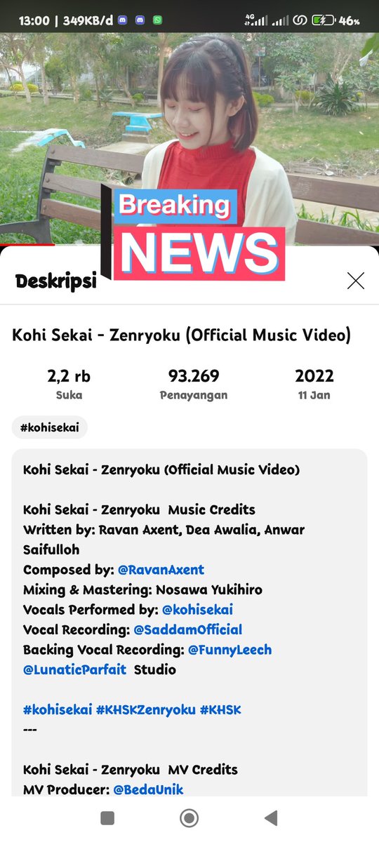 PengawalNemo's tweet photo. Part 2 karna tinggal dikit lagi 100k 
GIVEAWAY!!! 
Saldo ewallet  untuk 5 orang!! 

-like&amp;rt tweet ini 
-nonton sampe habis MV Zenryoku @kohisekai
-reply done dan bukti ss nonton mv Zenryoku (kasih wm biar gk dicuri) 
End kalo udh 100k 🙇‍♀️ yuk bisa yuk!! 
https://t.co/pco9D0tnKX https://t.co/fmkltpgPZq