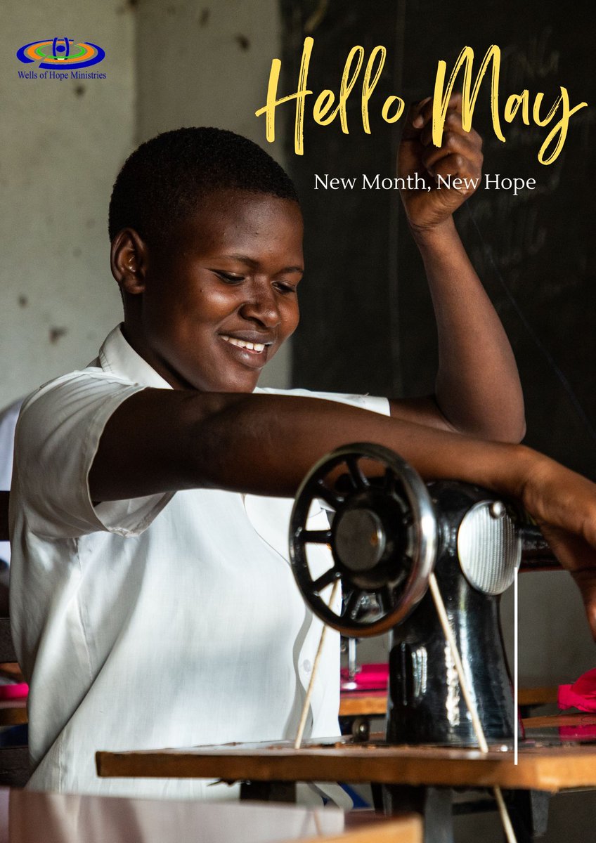 wellsofhope's tweet image. Hello, May! Cheers to a month of growth, gratitude, and blooming aspirations.#HappyMay!