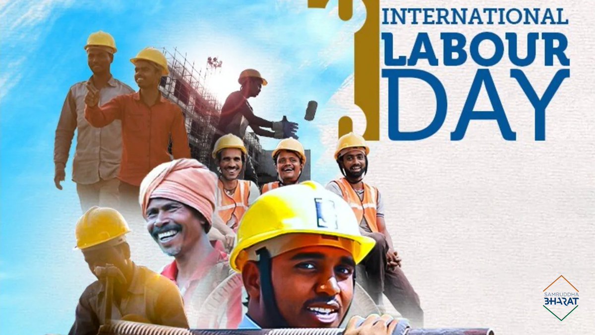 Labour Day wishes to all, especially hardworking individuals shaping our world. Your dedication is the cornerstone of progress. Let's strive for fair wages, safe conditions, & dignity for all workers. #LabourDay