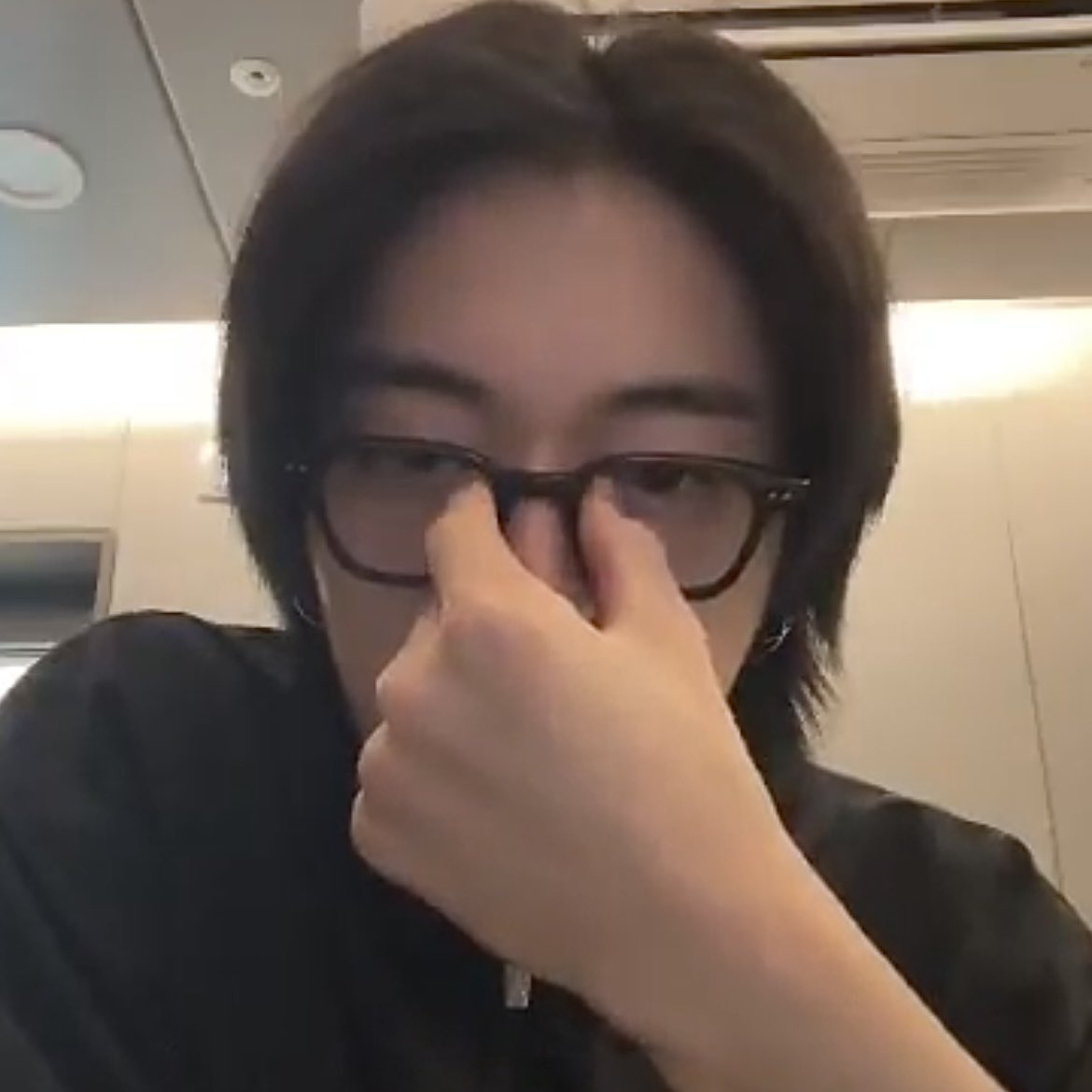 haruto and his no lens / “fashion” glasses ㅋㅋ
