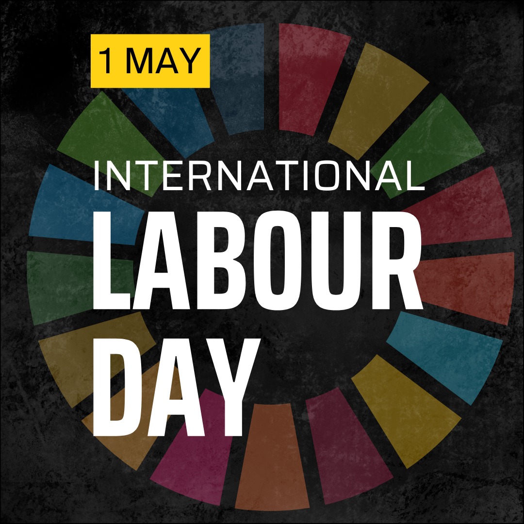 Let's celebrate International Labour Day by championing safety at the workplace, especially in the face of climate change. Protecting workers from environmental hazards is crucial for a sustainable future. Together, let's ensure safe and healthy working conditions for all.