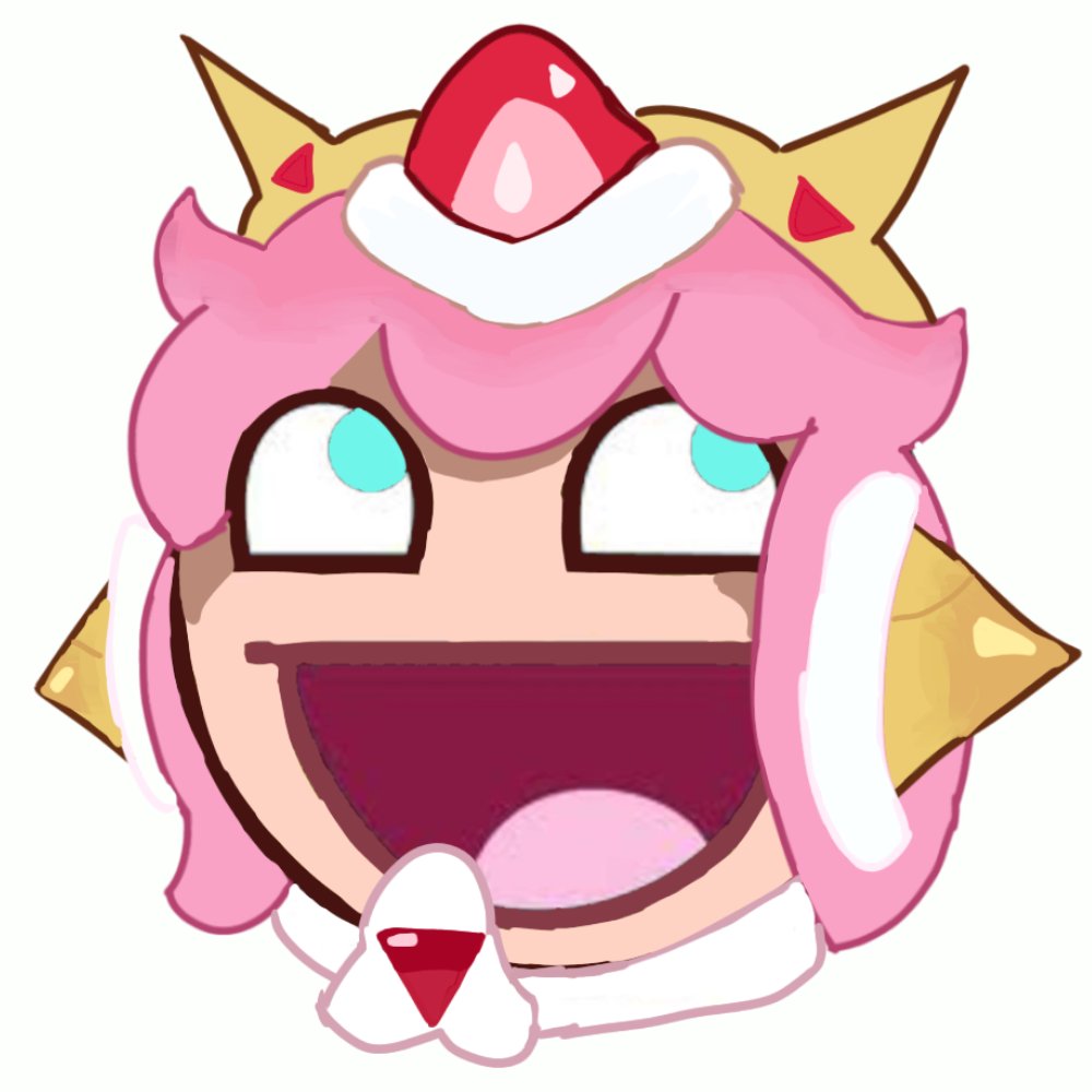 ★ ˚₊‧ ꒰hey guys, look what i just made!! Strawberry crepe cookie as epic face!! And you are freely to use it! No need credit! ꒱ ‧₊

★ ˚₊‧꒰ tags : #strawberrycrepecookie #cookierunkingdom #crk #epicface ꒱ ‧₊˚