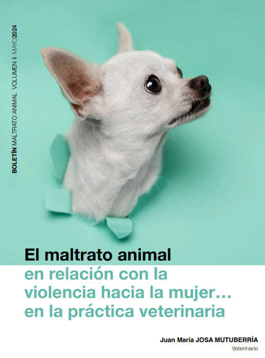 📚 'El maltrato animal en relación con la violencia hacia la mujer... en la práctica veterinaria', por el veterinario Juan María Josa Mutuberría ➡️ En el volumen II de nuestro Boletín Maltrato Animal, abril 2024 juecesdemocracia.es/2024/04/29/bol…