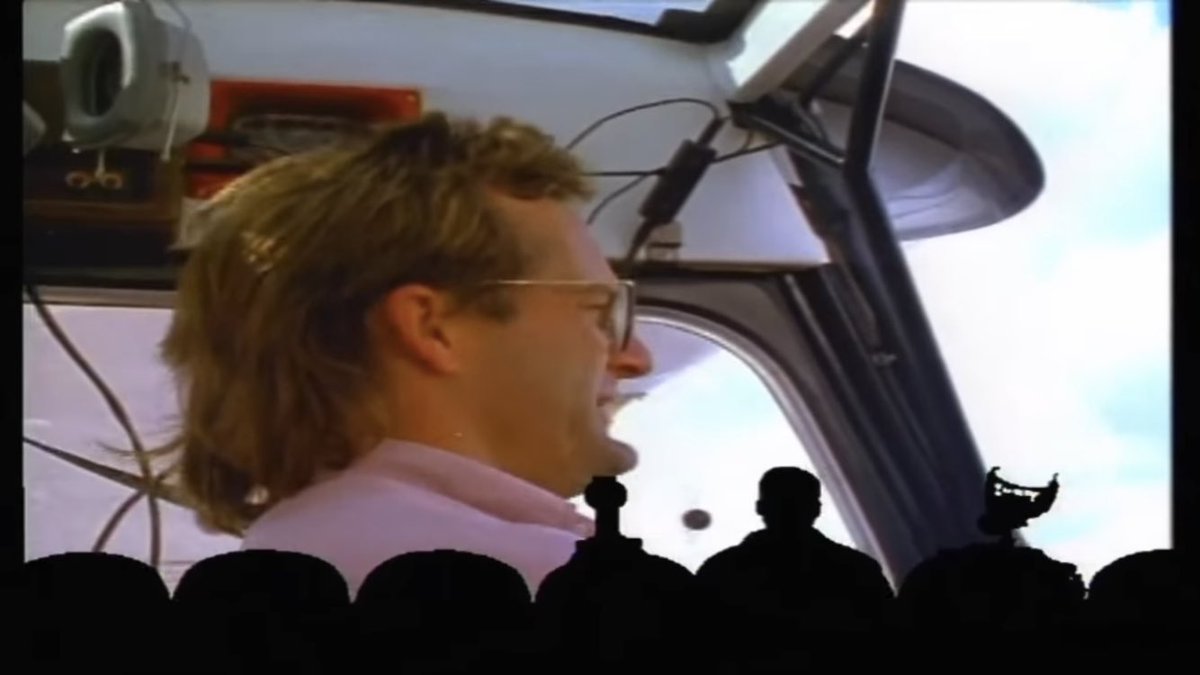FermentedCinema's tweet photo. Just rewatching one of my favorite episodes of #MST3K My God, that chin is so heavy he must rest it on Tom Servoβs head! #TimeChasers https://t.co/4SuP9cahU5