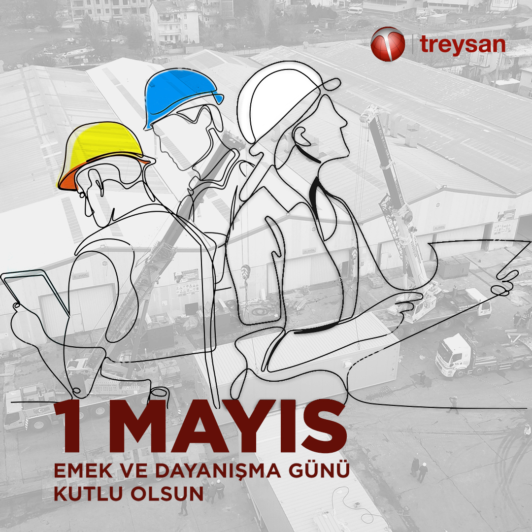 Başta mesai arkadaşlarımız olmak üzere tüm emek verenlerin 1 Mayıs Emek ve Dayanışma Günü kutlu olsun. #treysan #treysanprefabrik #1mayıs #EmekveDayanışmaGünü