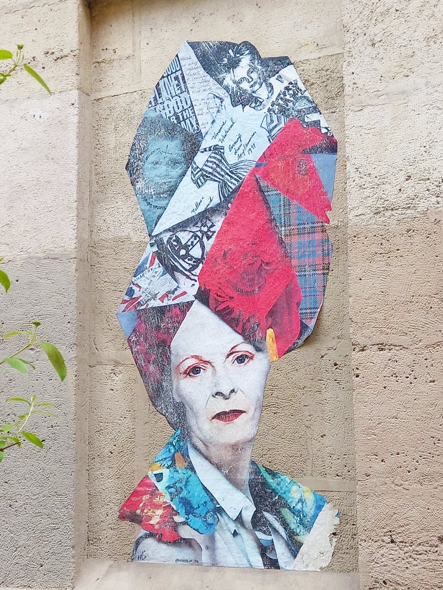 #streetart #culturesurbaines #paris1 #arturbain #urbanart #streetartparis #collage Un #collage à savourer rue Mauconseil dans #pariscentre