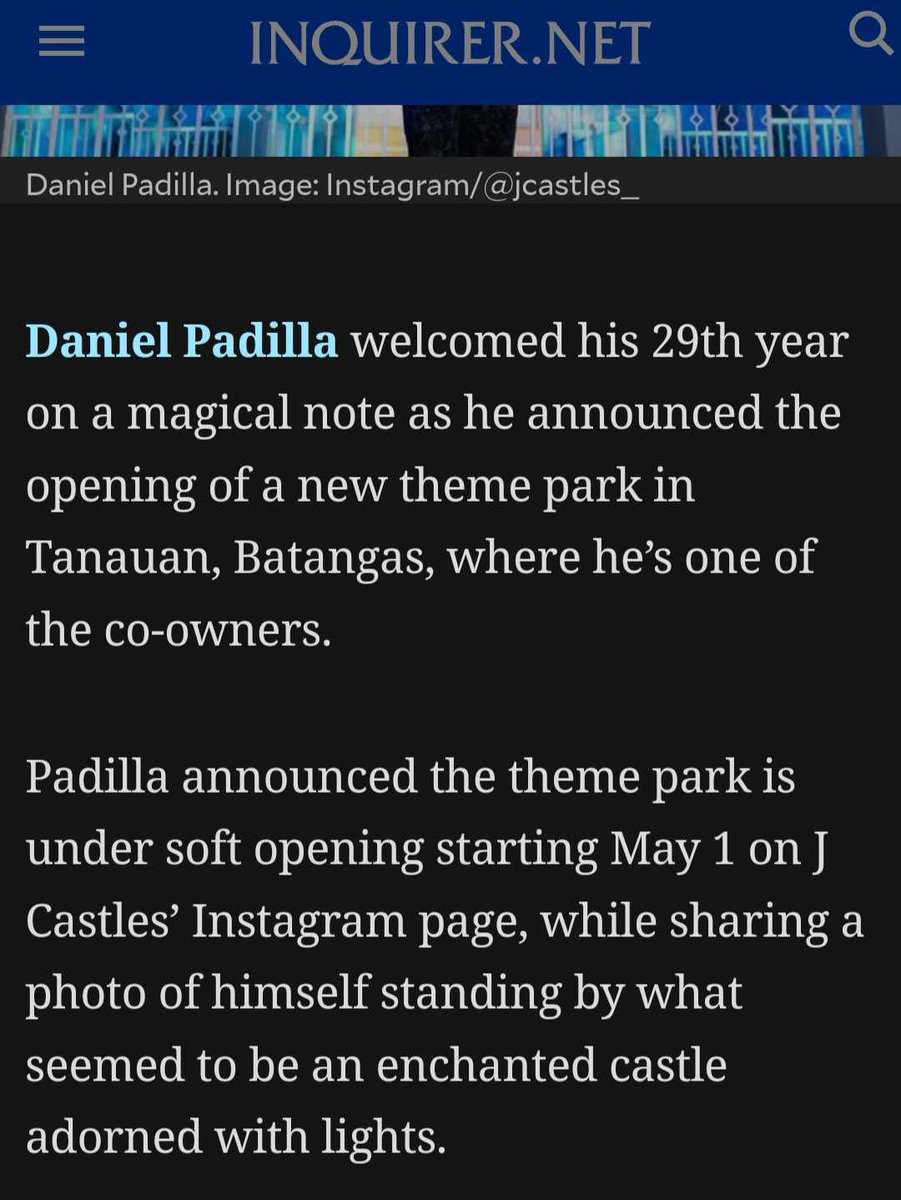djpconstant's tweet photo. And here we go.
Daniel Padilla is the Co-Owner
#danielpadilla
#Jcastle
#openning
@imdanielpadilla https://t.co/Ik2x0juROZ