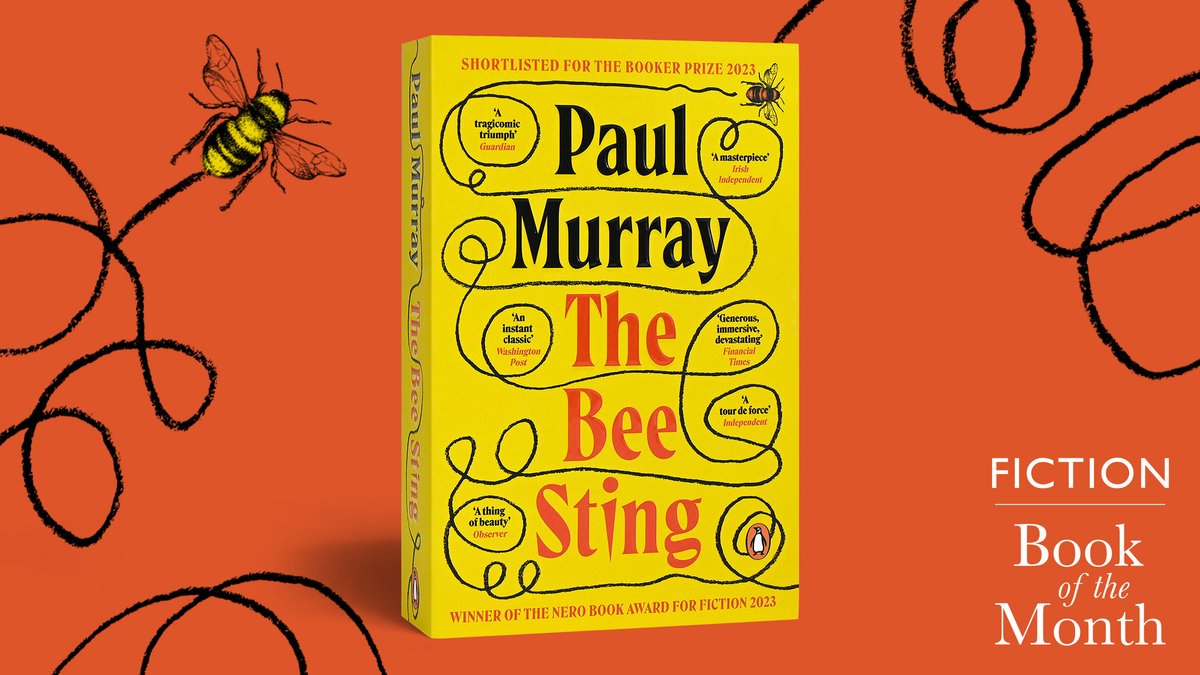 One family desperately attempts to get through the most trying of times as they teeter on the brink of bankruptcy in our beautifully crafted, bittersweet Fiction Book of the Month for May, Paul Murray's The Bee Sting: bit.ly/3UniviZ #BOTM