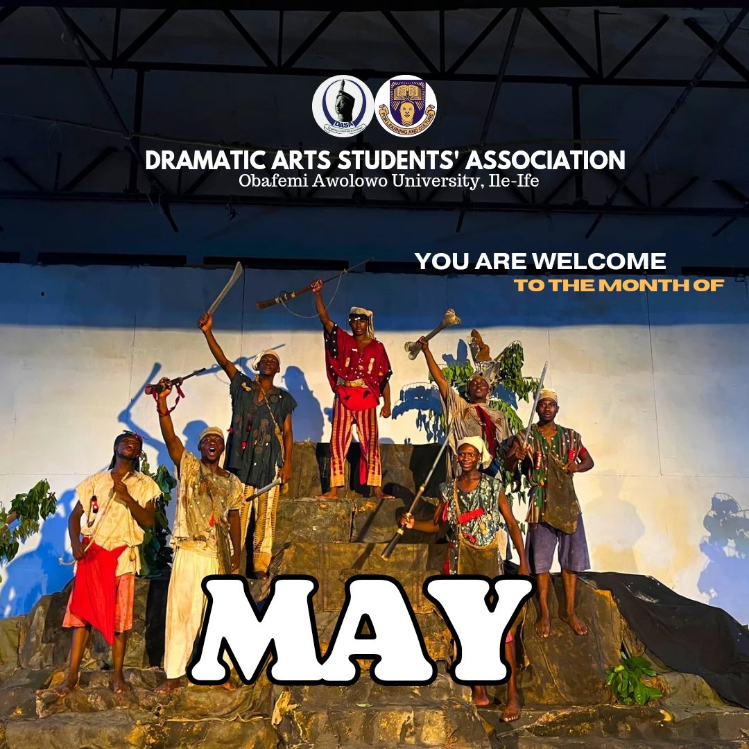 Happy New Month from us at #ifedrama 
Exciting events are happening this month. Stay tuned and don't forget to visit the Pit Theatre.

#xOAU #OAUTwitter