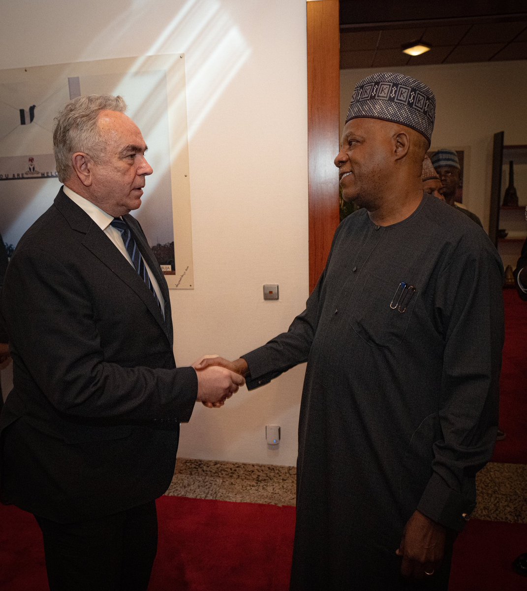 The U.S. & Nigeria are working together to address shared challenges. Delighted to meet VP @KashimSM on my first trip to Africa as Deputy Secretary of State. As part of the U.S.-Nigeria Binational Commission, we discussed Nigeria’s progress on economic reforms, security, and…