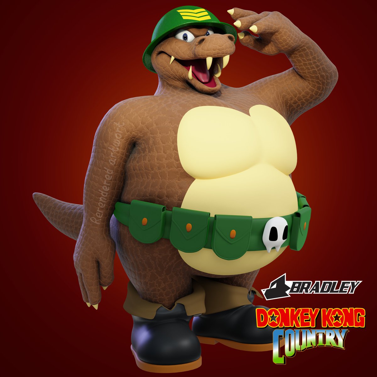 Klump from Donkey Kong Country