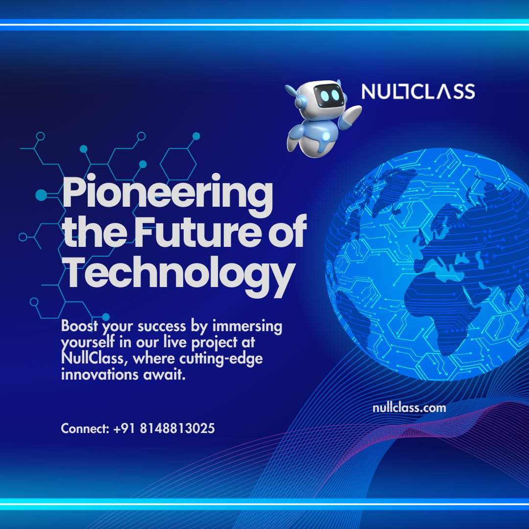 nullclassdotcom's tweet image. 🌟 Ignite Your Future with Nullclass! 🌟
💡 Why wait for the future when you can shape it NOW? Join Nullclass and unleash your potential in the digital age!
#Nullclass #TechRevolution #FutureReady #HandsOnLearning #RealTimeExperience