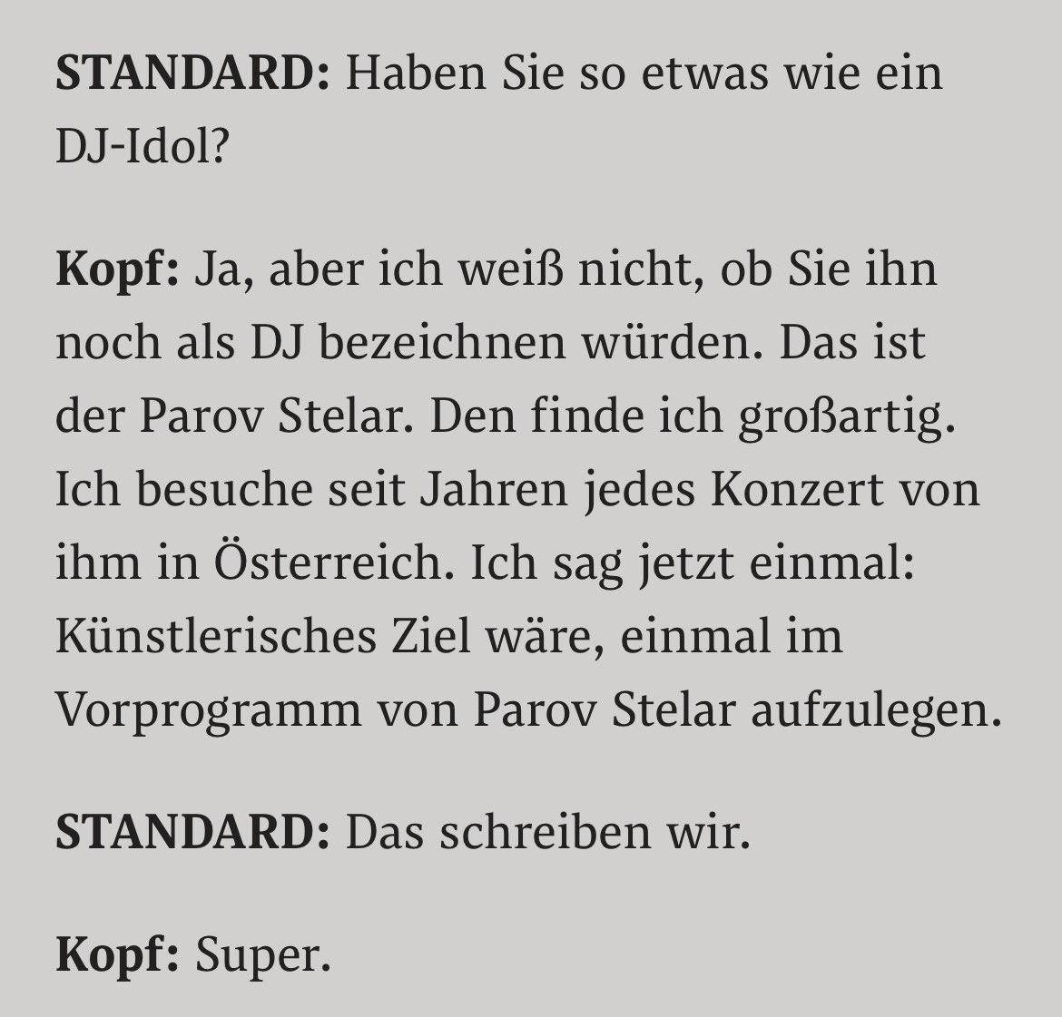 Der AMS-Chef hat als offiziell zertifizierter DJ seinen ersten Song veröffentlicht - und im STANDARD ein Bewerbungs-Inserat aufgegeben. Sehr hübsches Interview: derstandard.at/story/30000002…