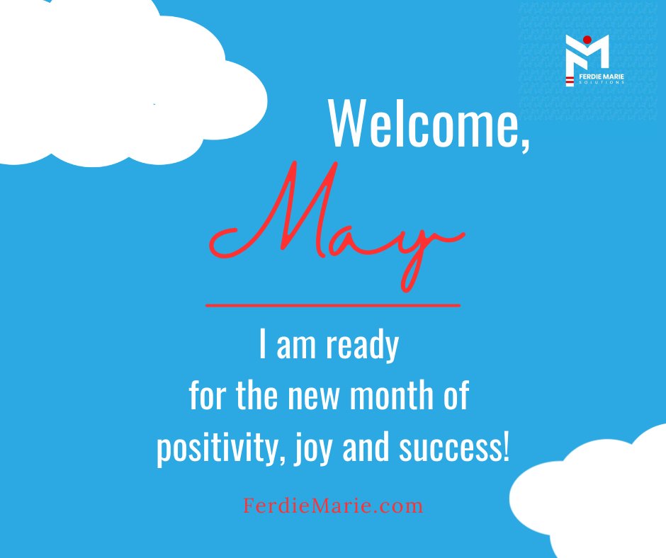 May the odds be ever in your favor! Let's make May a month of action and accomplishment. Set some goals, tackle those projects, and celebrate your victories along the way. This month is yours for the taking! #NewMonth #accomplishment #HR #recruitment #ferdiemariesolutions