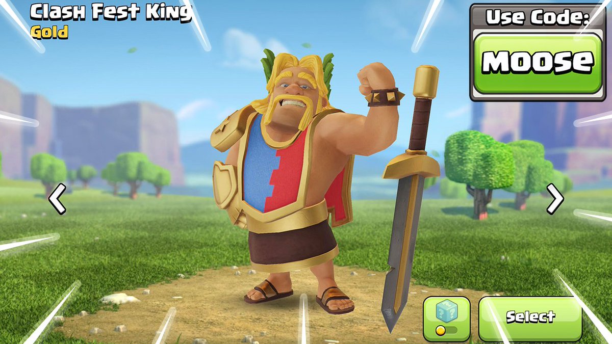 Clash of Clans 'Clashfest King Skin' GIVEAWAY! (x1) 
I'll send you a code which you can redeem in-game, 1 x Winner! #GiftedBySupercell ❤️ 

To enter the GIVEAWAY:   📷 
❤️ Retweet this post and Follow Me!          

Winner chosen 05/05/2024! I will DM you, if no response within…