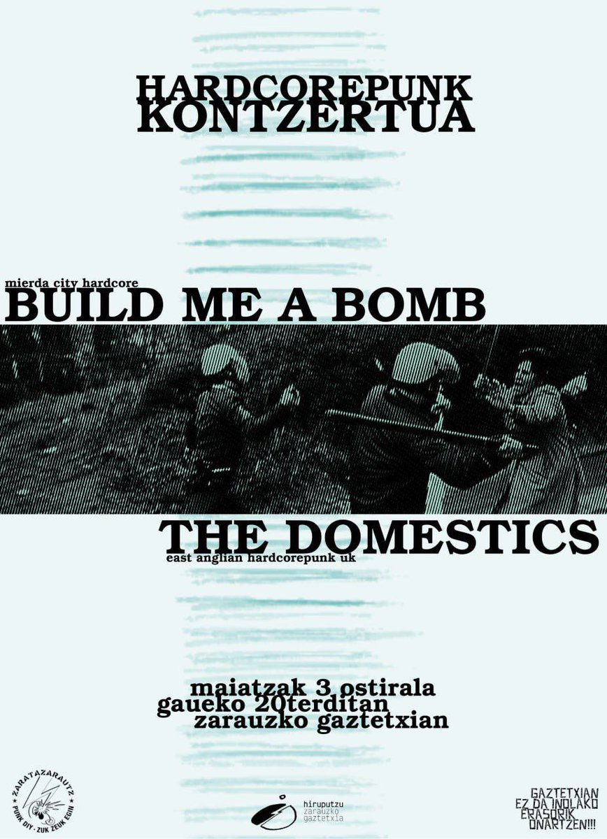 Ostiralean zita zaratatsua duzue @PutzuzuloGtx-n #Zarautz cimexrecords.bandcamp.com/album/the-dome…