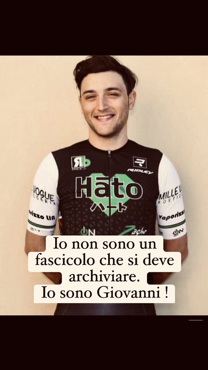 #popologiallo UNA VERGOGNA TUTTA ITALIANA. Uno dei due vicepresidenti della società organizzatrice la corsa ciclistica dove, a 144 metri dalla linea di arrivo, è morto mio Figlio Giovanni, è Pierino Cereda, sindaco di Guazzora (AL). L’altro vicepresidente è Piero Angelo Cisi,