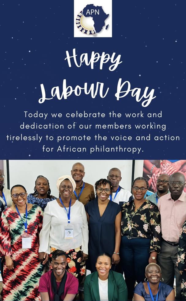 Today we celebrate the work and dedication of our members working tirelessly to promote the voice and action for African philanthropy.👏👏👏