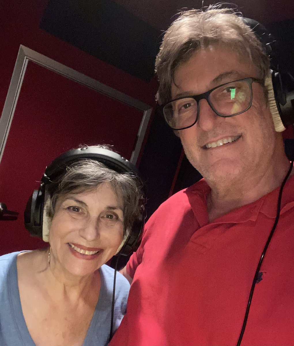 Ellyn and I in the booth making something very special for you Lupin fans! You’ll find out soon! Toodles!

#richardepcar #ellynstern #lupin #lupinthethird #lupinthe3rd #voiceacting