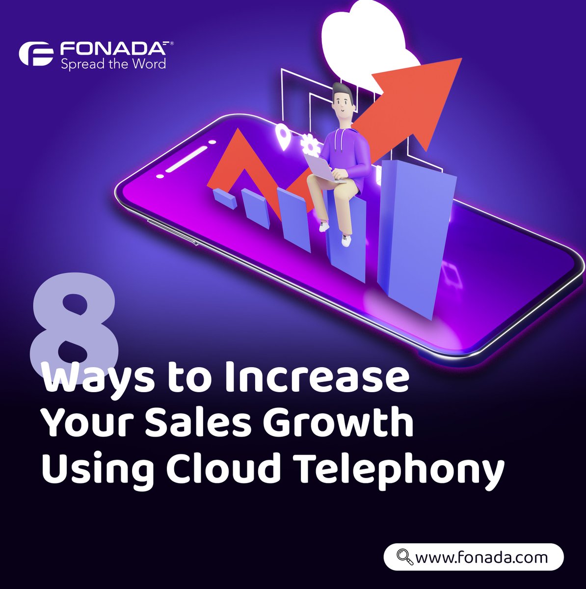 Unlock sales potential with Cloud Telephony. Boost efficiency, scale outreach, and drive growth exponentially. Get started today!

#fonada #cloudtelephony #Cloudcallsolutions #OBD #Cloudcontactcenter #Salesgrowth #Salespitch