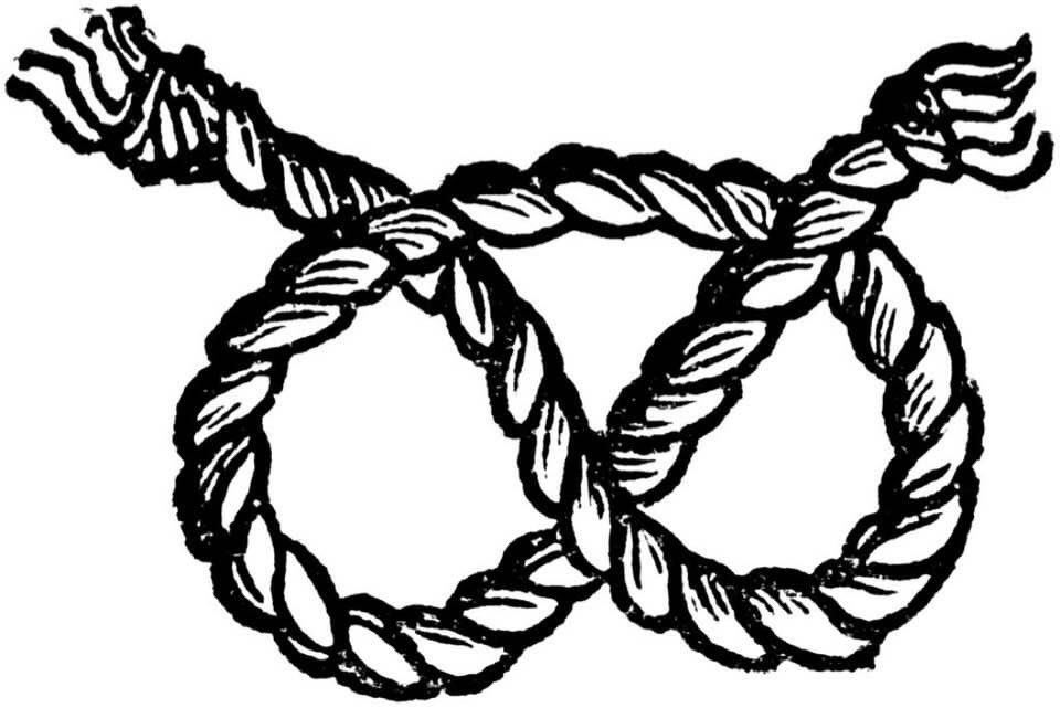 Happy Staffordshire Day everyone whether or not you reside in ‘the bit between M’cr and B’ham that isn’t Cheshire or the West Midlands’. The famous knot was supposedly a convenient way to hang 3 criminals at once during those pesky rope shortages. Everyone loves a gory urban myth