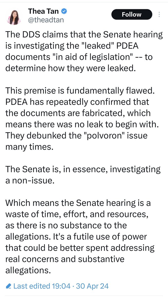 What's PBBM admin @bongbongmarcos counter to dillute the issue on MARCOS JR as a DRUG ADDICT?

Paid influencers like @theadtan are now promoting this national issue as a non-issue that it doesn't deserve to be investigated thru a Senate hearing.

Have a DRUG TEST @bongbongmarcos.