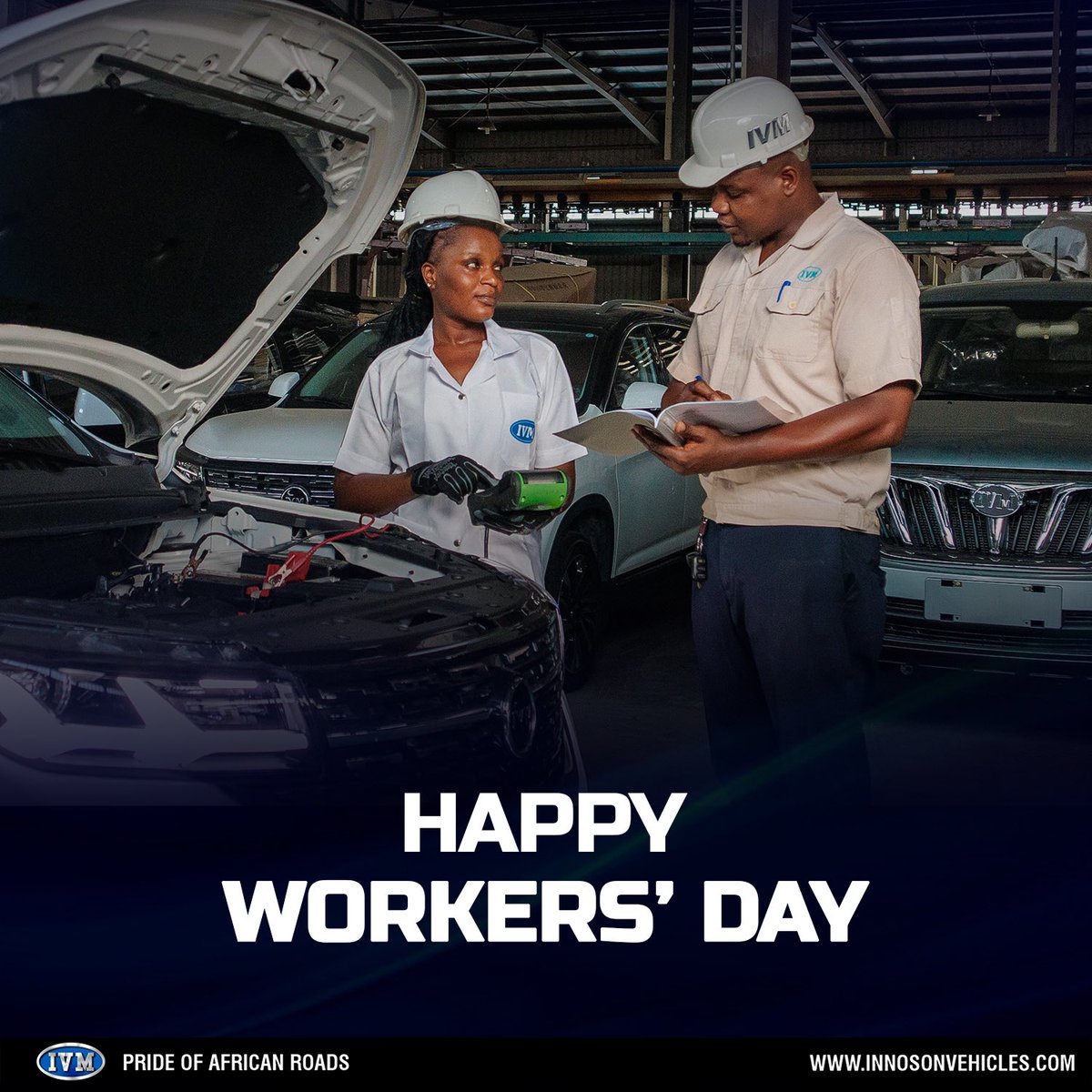 From the factory floor to the road of success, our team’s dedication fuels every journey. Happy Workers’ Day from Innoson Vehicles #Workers