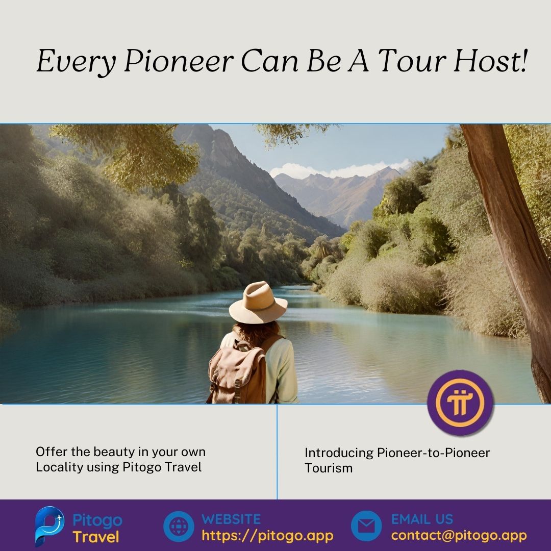 Imagine crafting an itinerary that leads travelers off the beaten path and reveals the hidden gems of your hometown. Whether it's a secluded hiking trail with breathtaking views or a quaint cafe serving up local delicacies,  

#TravelRevolution  #EarnPi 🚀