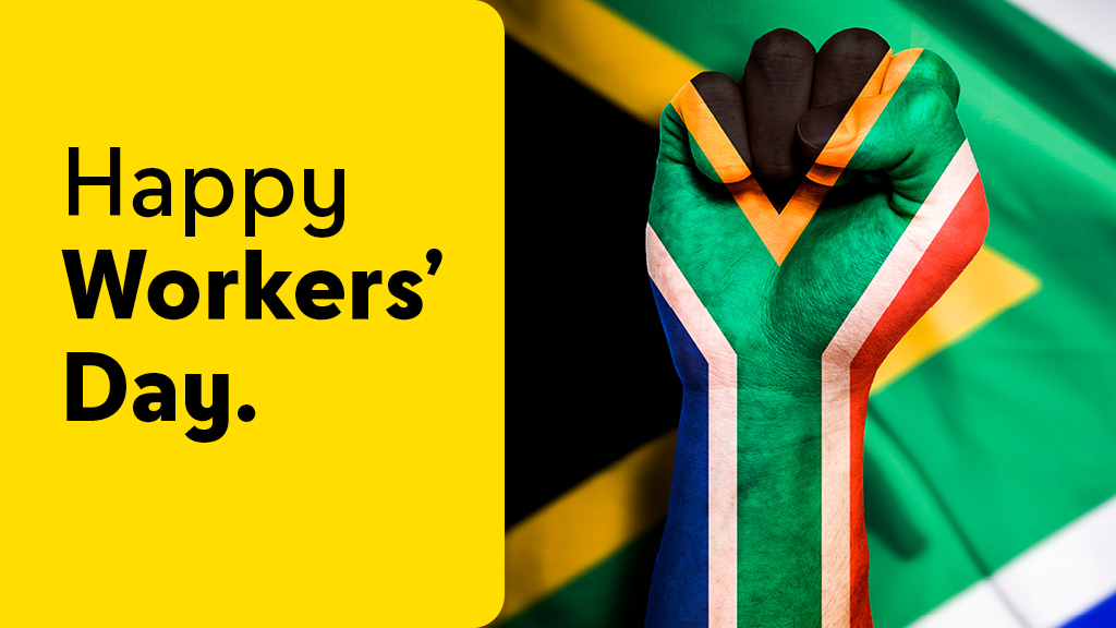 Here’s to everyone who works tirelessly every day, we honour commitment and dedication. Whether you’re in the mood to celebrate with colleagues or take time to reflect on your efforts, we wish all South Africans a #HappyWorkersDay!