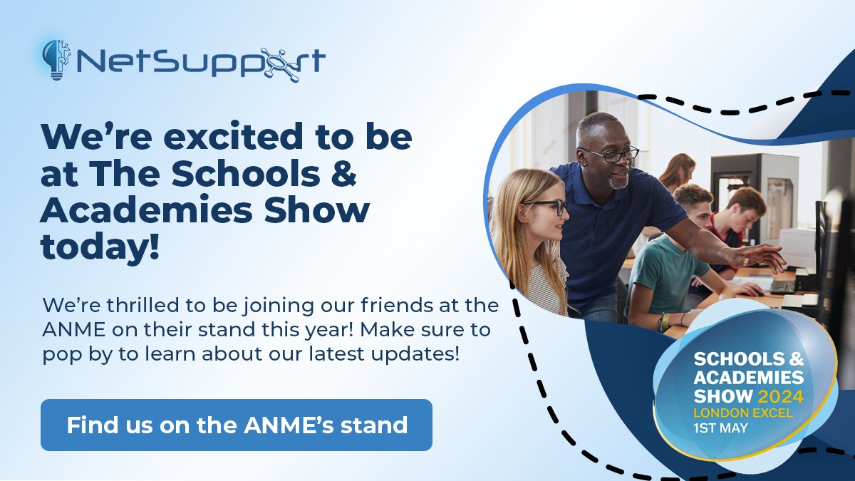 We're excited to join our friends at the @TheANME on their stand at @SAA_Show! Great chance for school leaders to meet our education experts & explore the latest trends. mvnt.us/m2415265 #Education #SAAS24 #EdTech