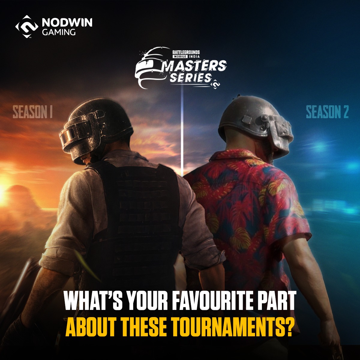 Comment below with your favorite part from Season 1 or Season 2.
Let the nostalgia flow and memories reignite!!
.
.
#NodwinGaming #BGMS #battlegroundmasterseries #commentbelow #BGMI #indiangamingcommunity #indiangaming #tournaments