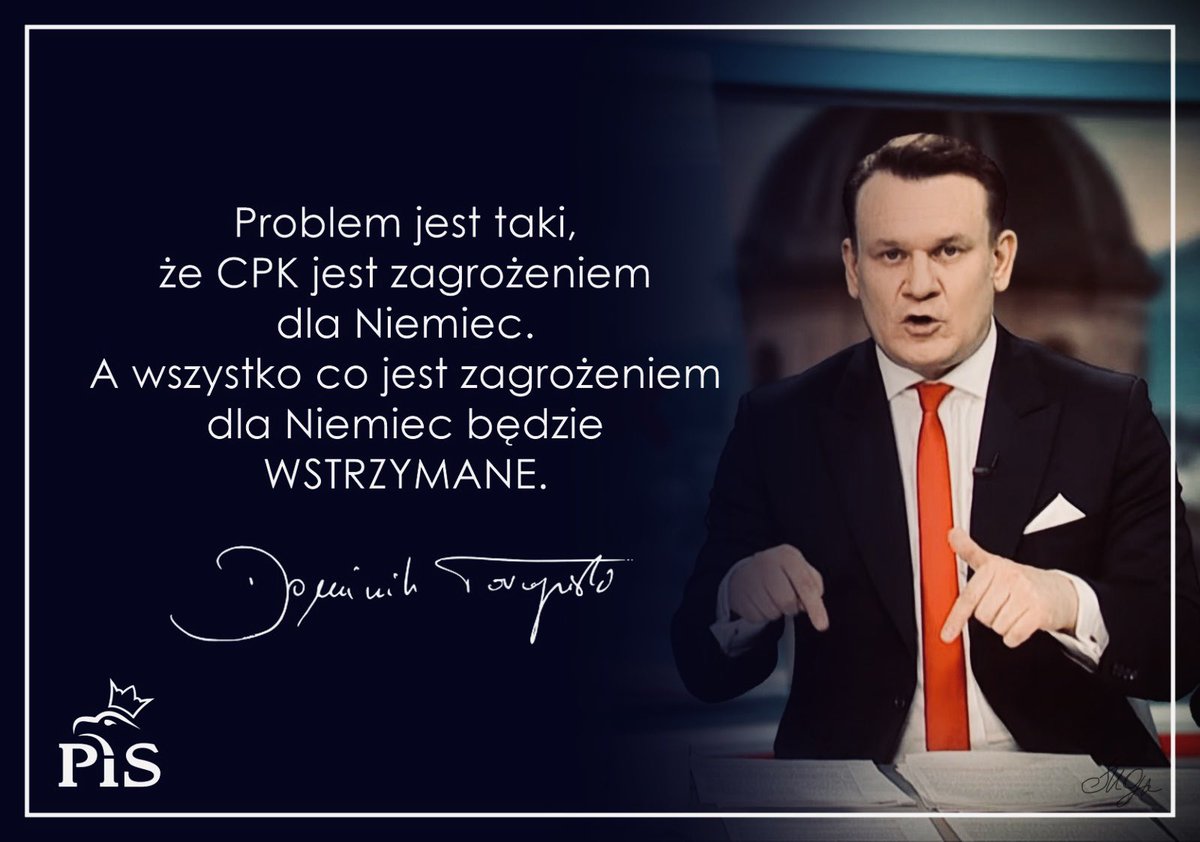 🇵🇱Oni nie chcą rozwoju Polski. Nie chcą CPK, bo to zagrożenie dla Niemiec❗️🤔

#TakDlaCPK 🫶

@pisorgpl @D_Tarczynski