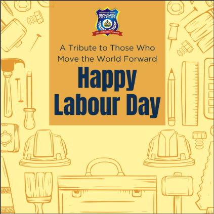 To all the workers, creators, and innovators: Happy Labour Day! Your passion and dedication are the fuel for progress. Here's to you, the true champions of moving the world forward! #HappyInternationalLabourDay #WeServeWeProtect ಎಲ್ಲಾ ಕಾರ್ಮಿಕರಿಗೂ, ಉತ್ಪಾದಕರಿಗೂ ಹಾಗೂ…